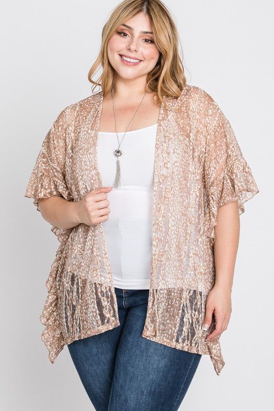 Sleeve Lace Cardigan