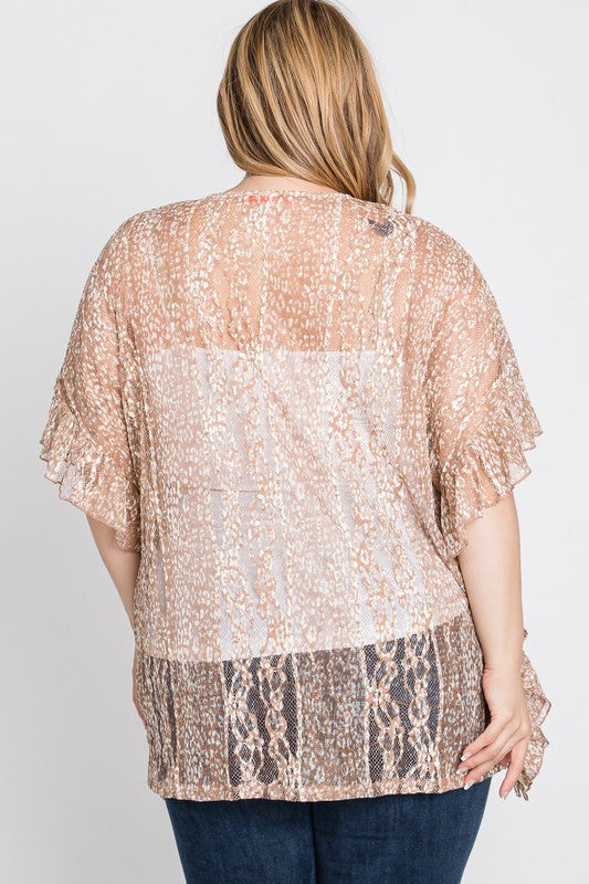 Sleeve Lace Cardigan