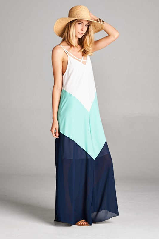 Maxi Spaghetti Strap Dress
