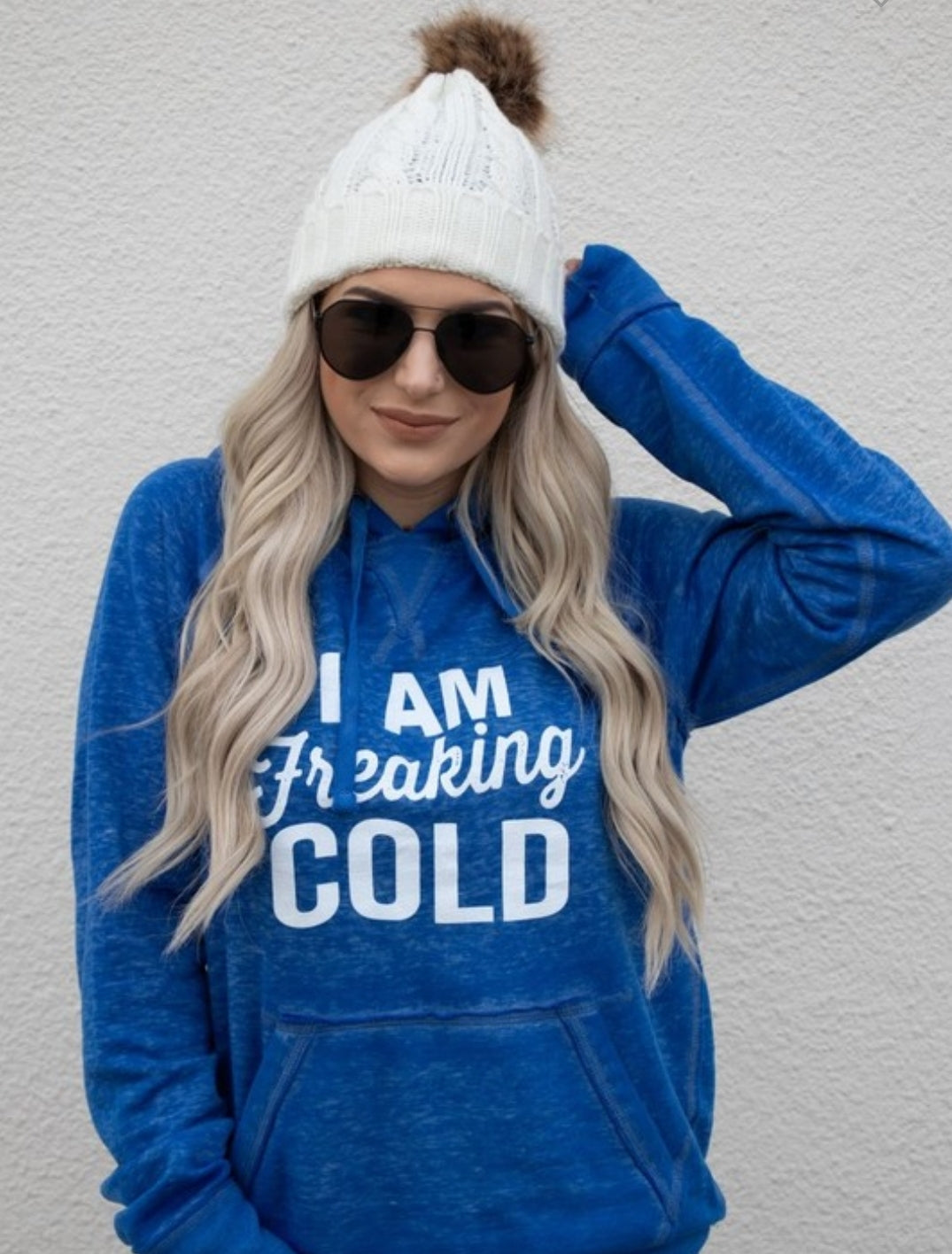 I Am Freaking Cold Hoodie