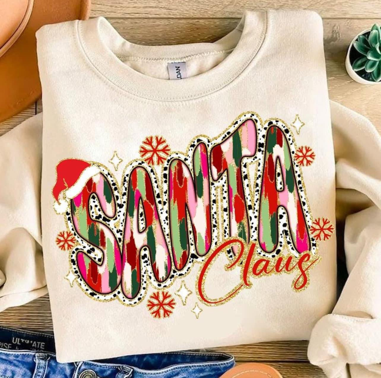 Watercolor Christmas Spirit T-Shirt