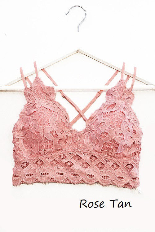 Crochet Lace Bralette