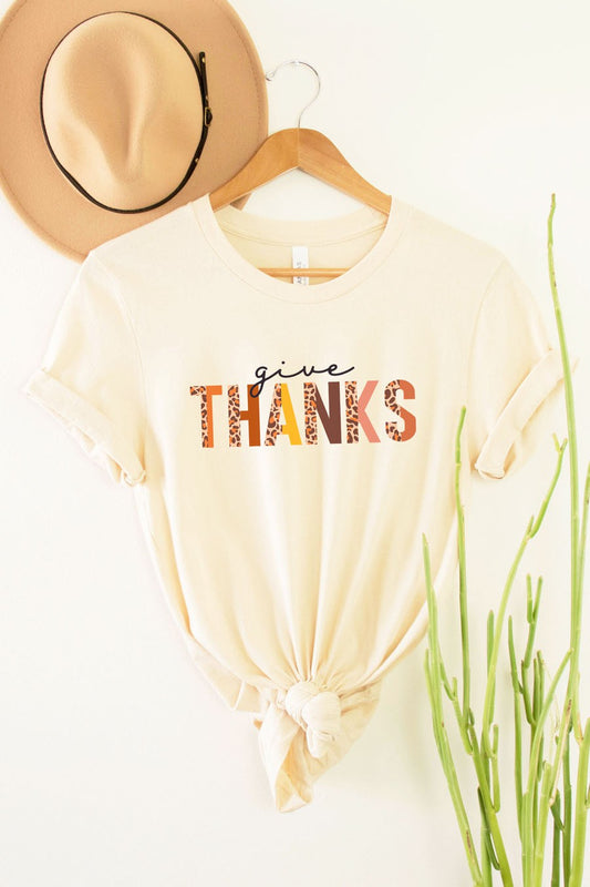 Give Thanks Graphic Tee