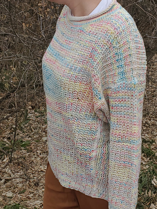 Multicolor Long Sleeve Sweater