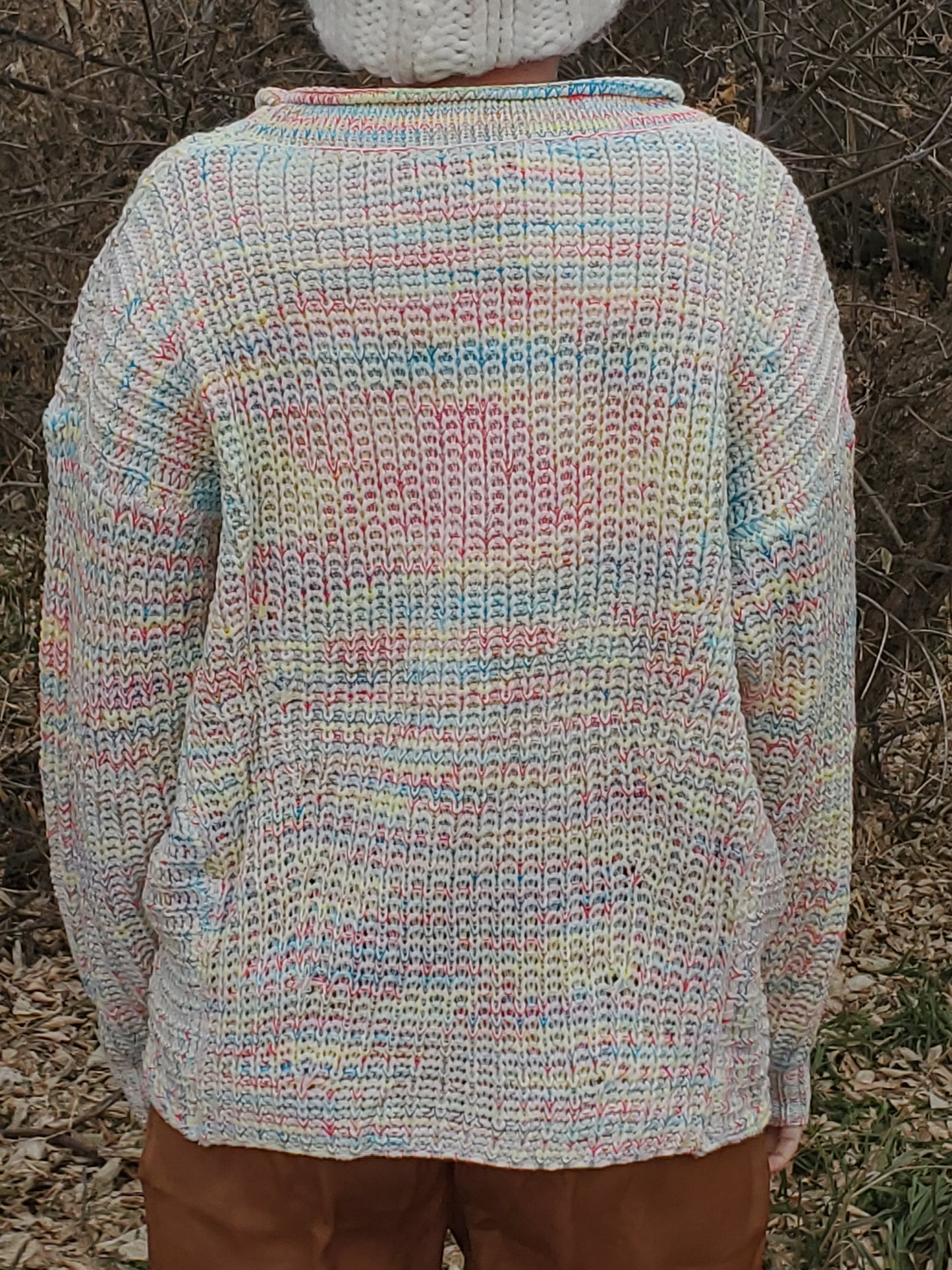 Multicolor Long Sleeve Sweater