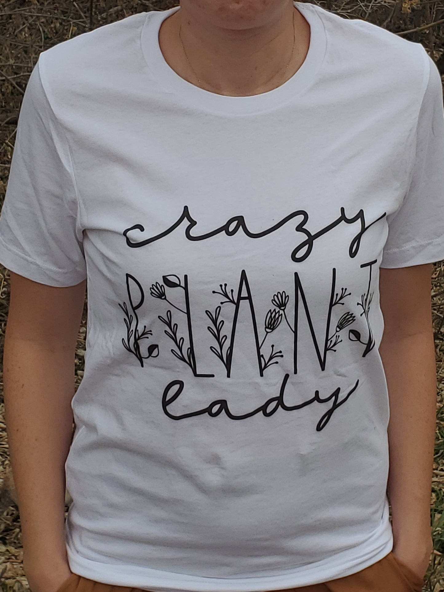 Crazy Plant Lady Short Sleeve Graphic Tee