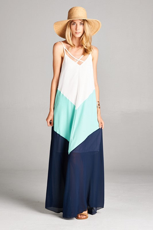 Maxi Spaghetti Strap Dress