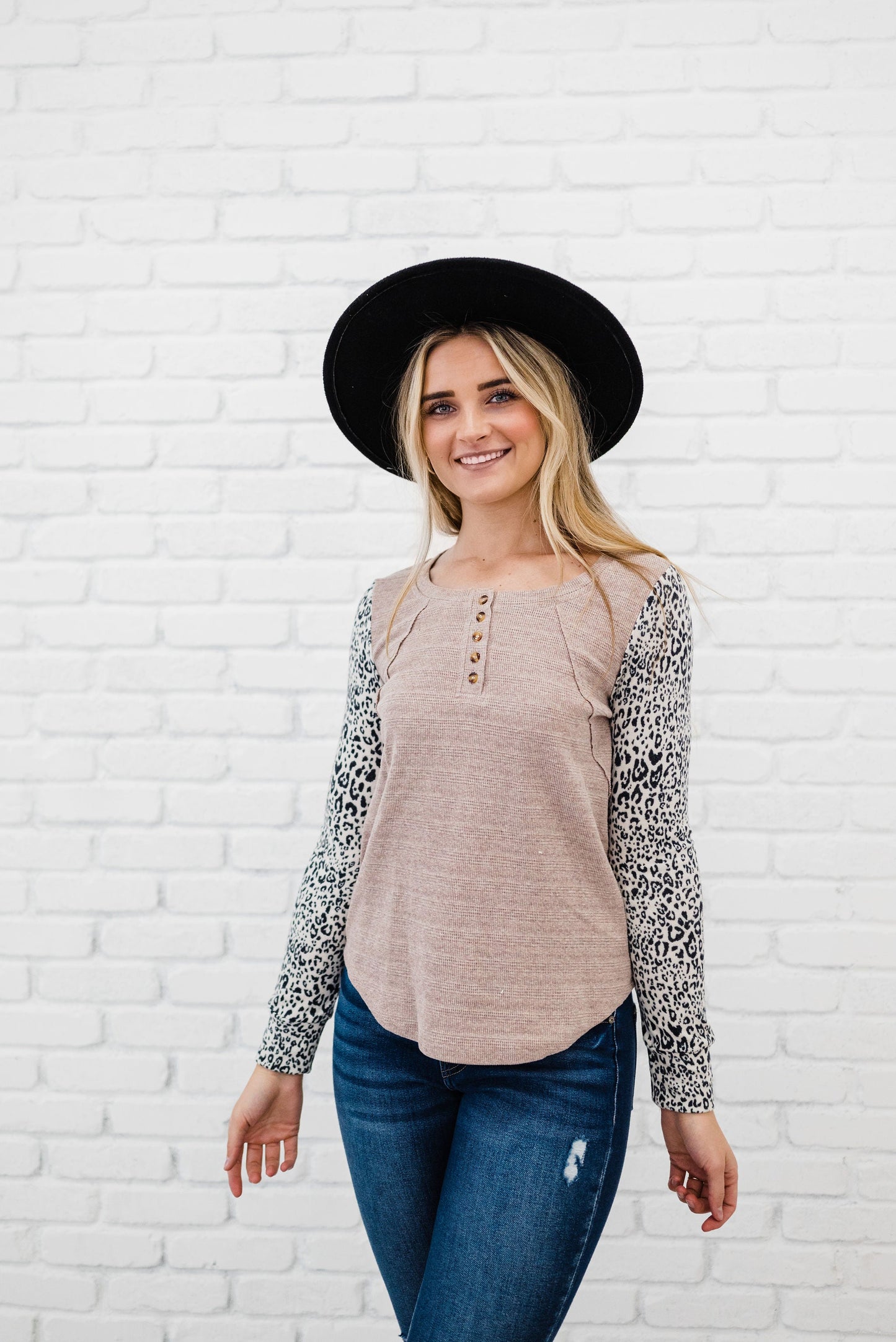 Too Wild Henley Top