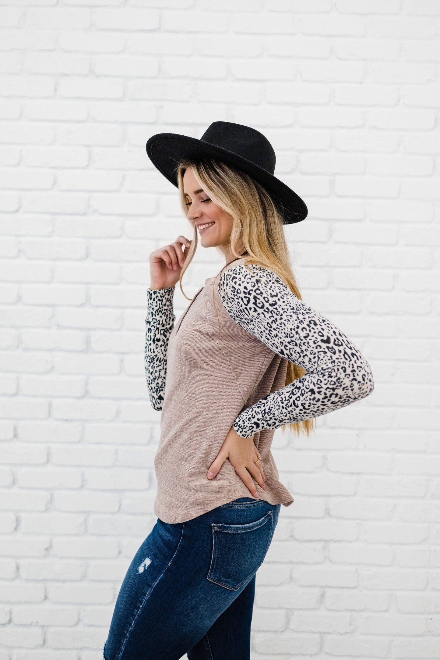 Too Wild Henley Top