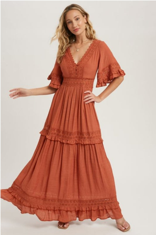 Woven Maxi Dress